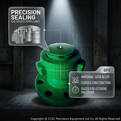 Обратный клапан в стиле флэппер высокого давления API 6D 15000psi с кованым корпусом, внутренним доступом для бурения