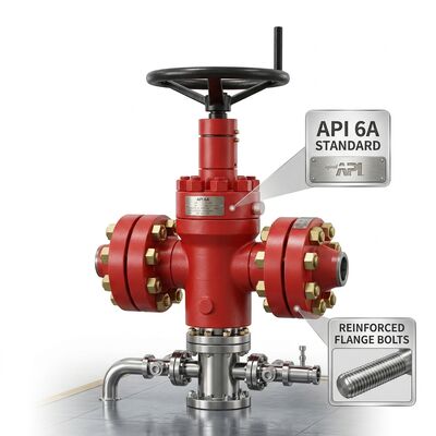 2 1/16 inch High Pressure Gate Valve Manual Gear Operated Operating Temperature 75°F to 350°F Industrial Valve Solution