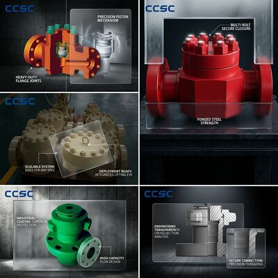 Муфтовое обратное клапанное соединение API 6A, рис. 1502, с торцевым соединением 15000 psi, кованая сталь для операций гидроразрыва пласта
