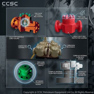 Муфтовое обратное клапанное соединение API 6A, рис. 1502, с торцевым соединением 15000 psi, кованая сталь для операций гидроразрыва пласта